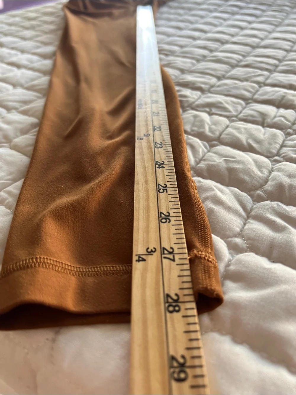 Lululemon 10 28” Copper Brown Boho Butter Soft Align Yoga Lounge Fall Leggings